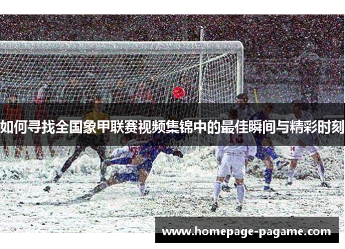 如何寻找全国象甲联赛视频集锦中的最佳瞬间与精彩时刻