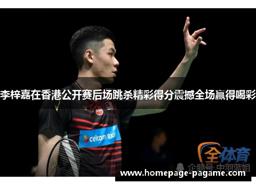 李梓嘉在香港公开赛后场跳杀精彩得分震撼全场赢得喝彩 李梓嘉在香港公开赛后场跳杀精彩得分震撼全场赢得喝彩